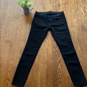 J Brand black skinny leg jeans